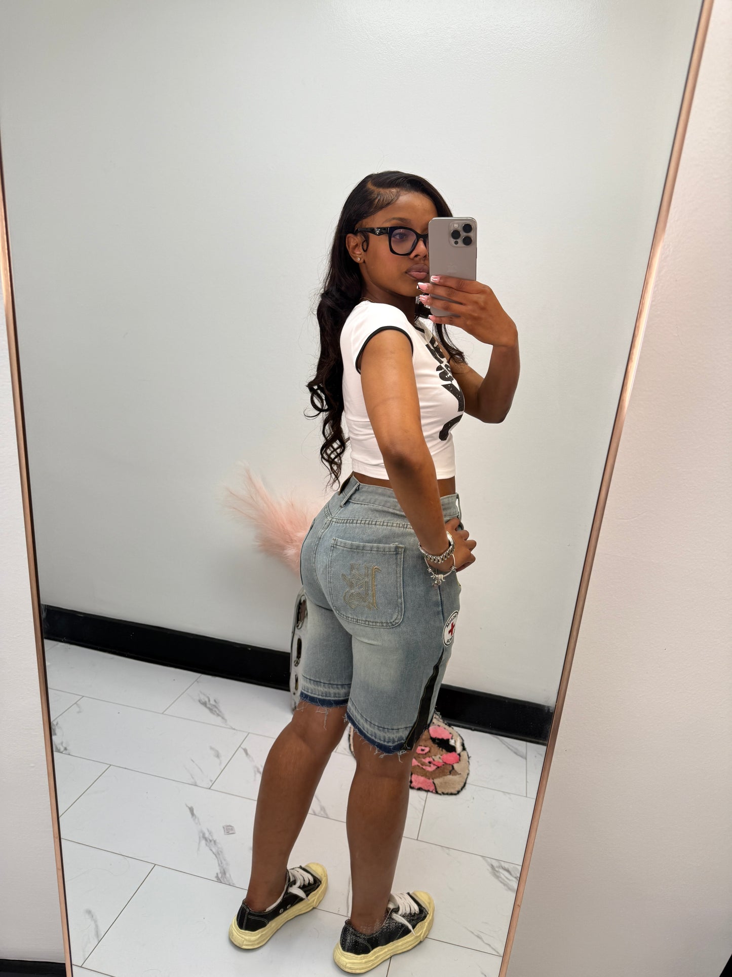 Retro Denim Shorts-RESTOCKED