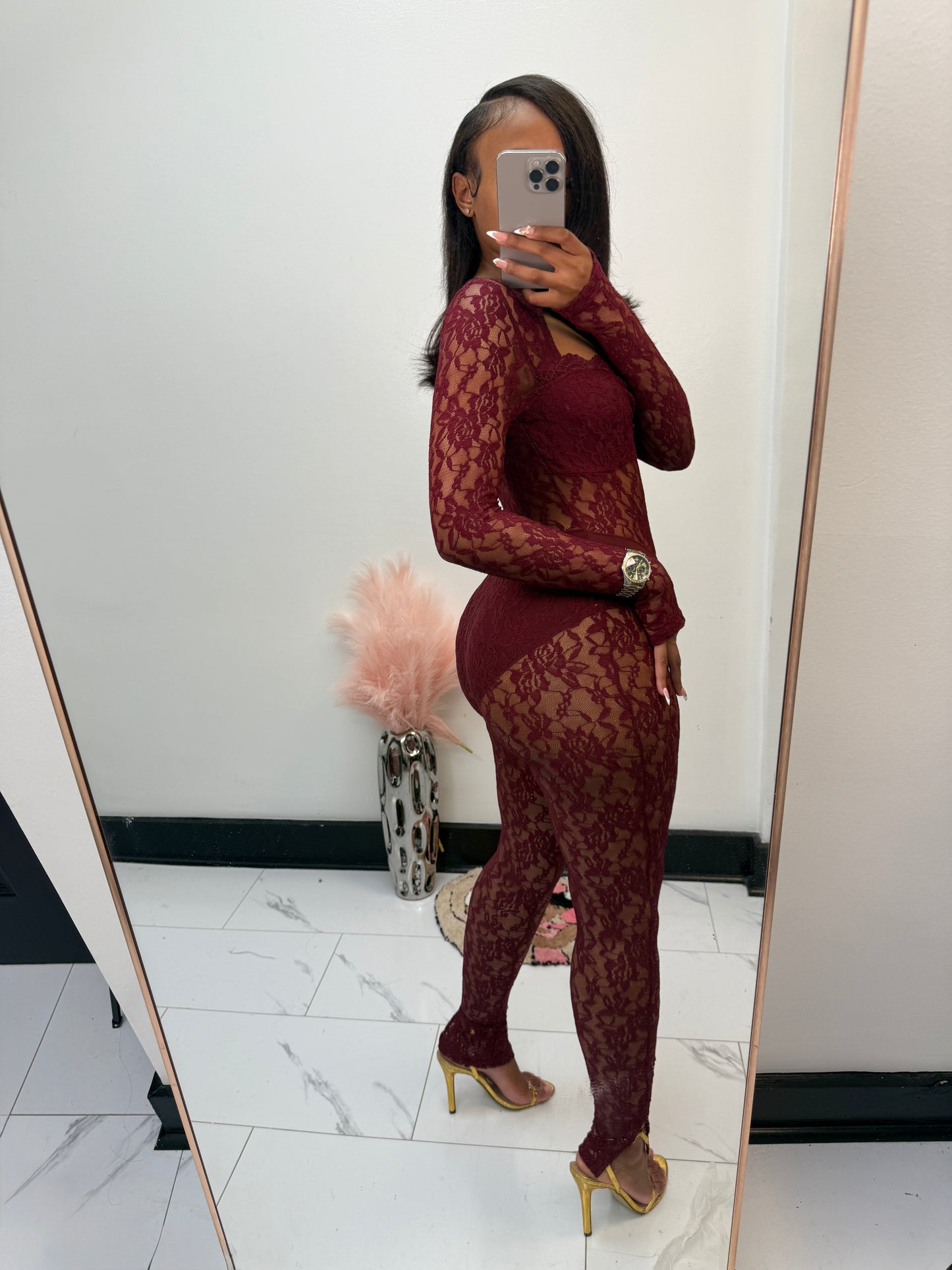 Allura Lace Jumpsuit