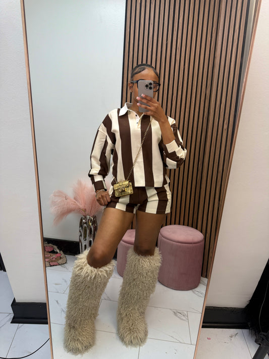 Stripped Shorts Set 2.0