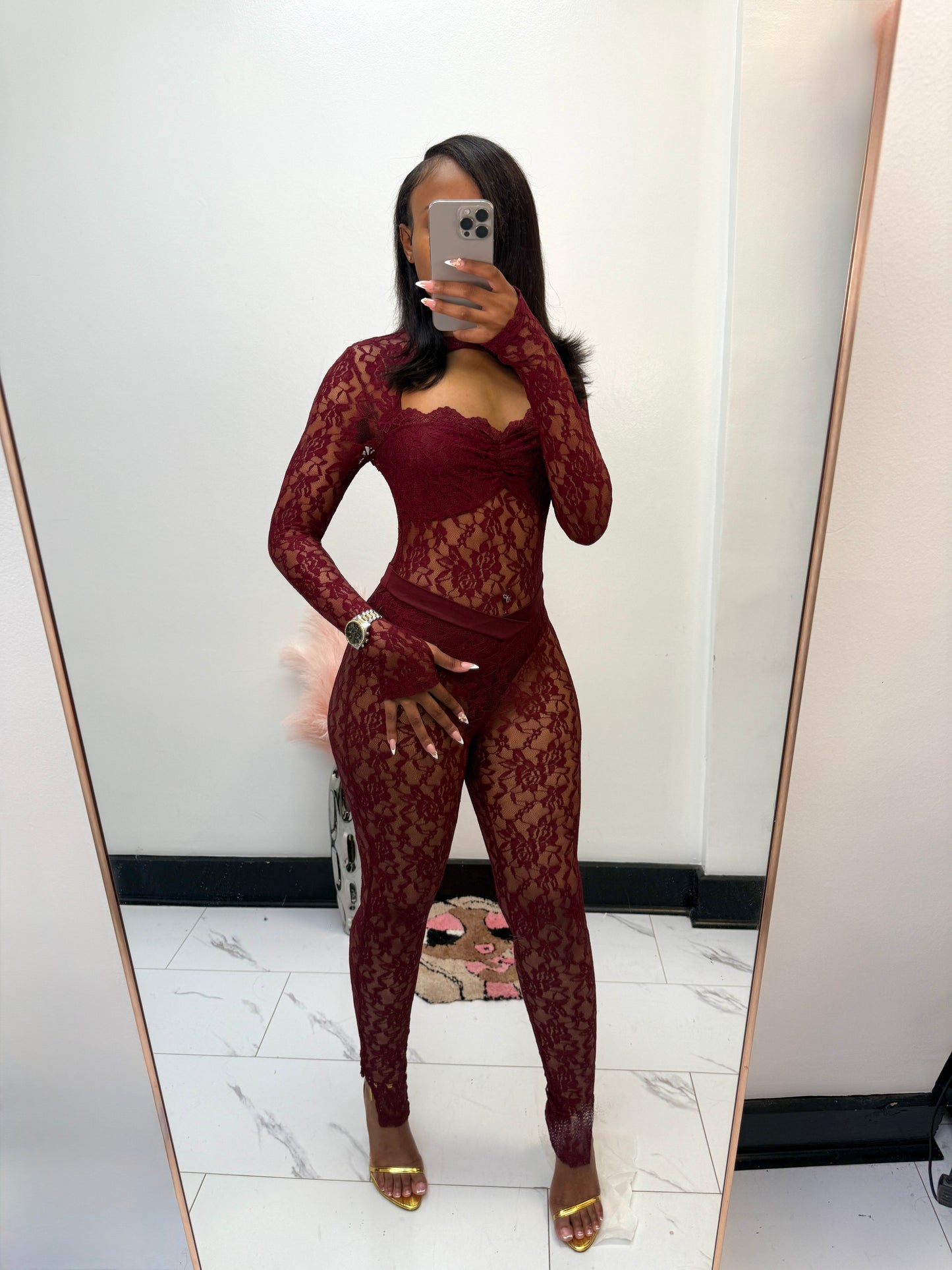 Allura Lace Jumpsuit