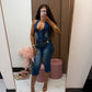 Denim Capri Set