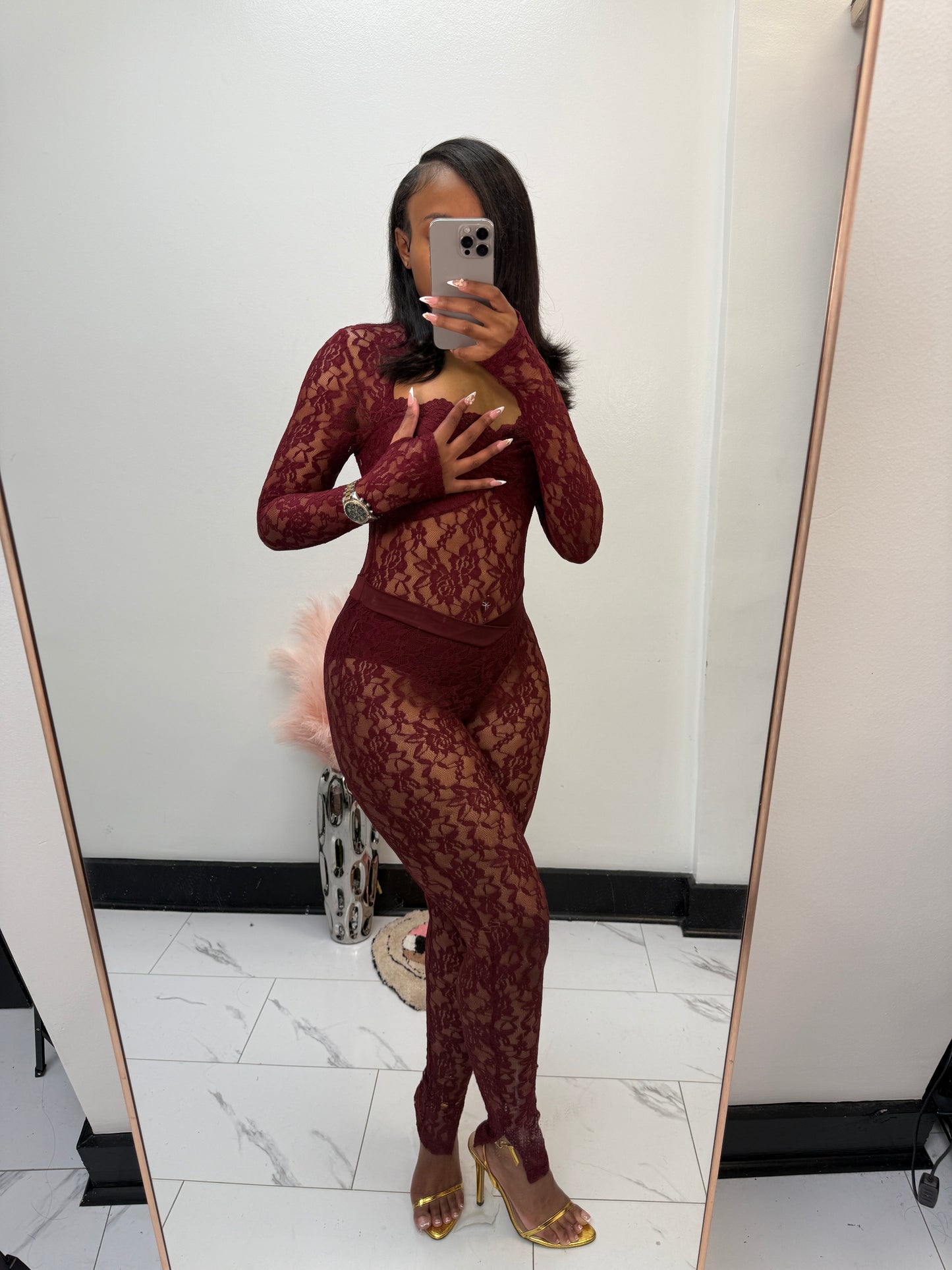 Allura Lace Jumpsuit