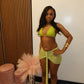 Beach Bae 3PC Bikini Set