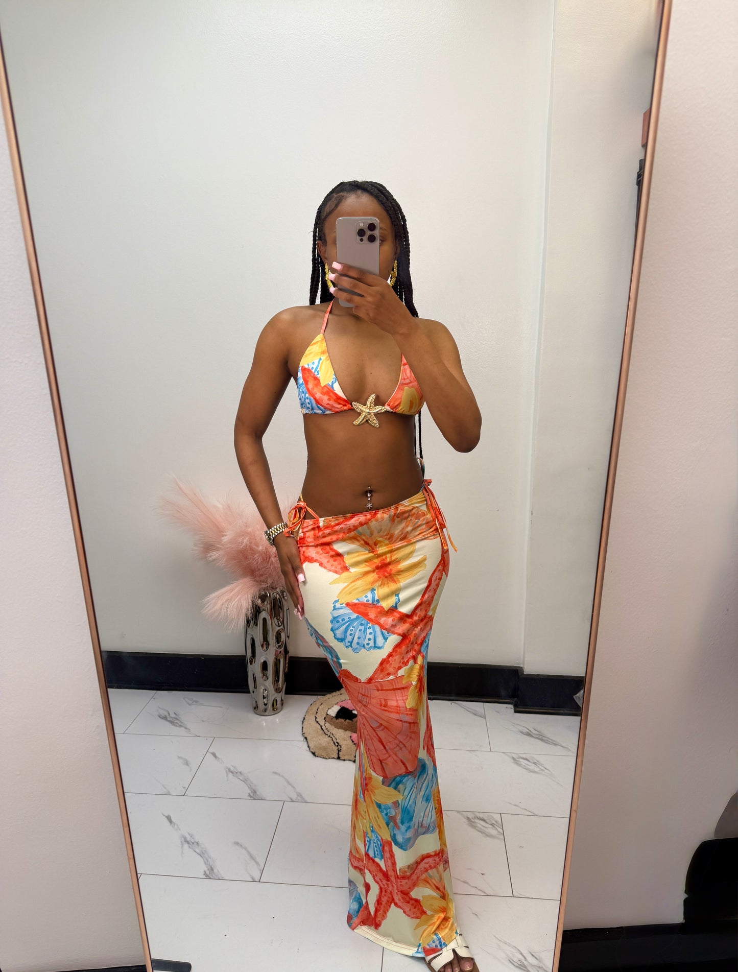 Star Fish 3PC Bikini Set