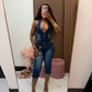Denim Capri Set