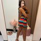 Sunrise Knit Dress