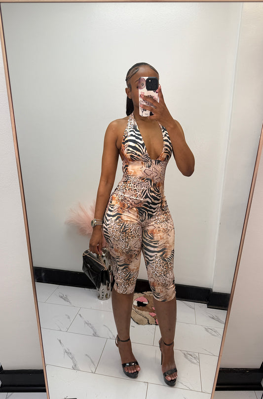 Cheetah Charm Jumpsuit