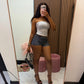 Polka Bae Short Set