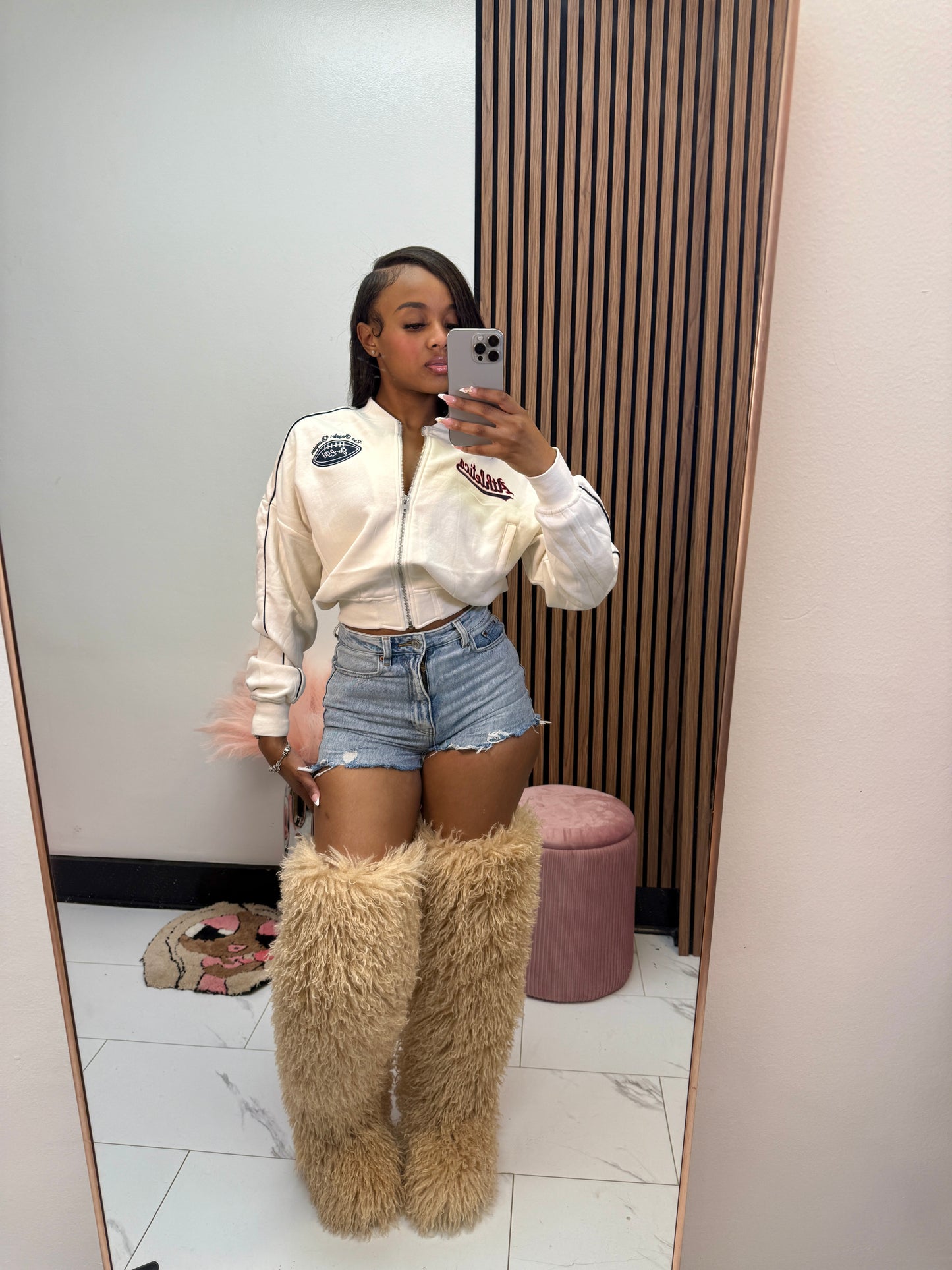 Teddy Boots 2.0 (Cream)