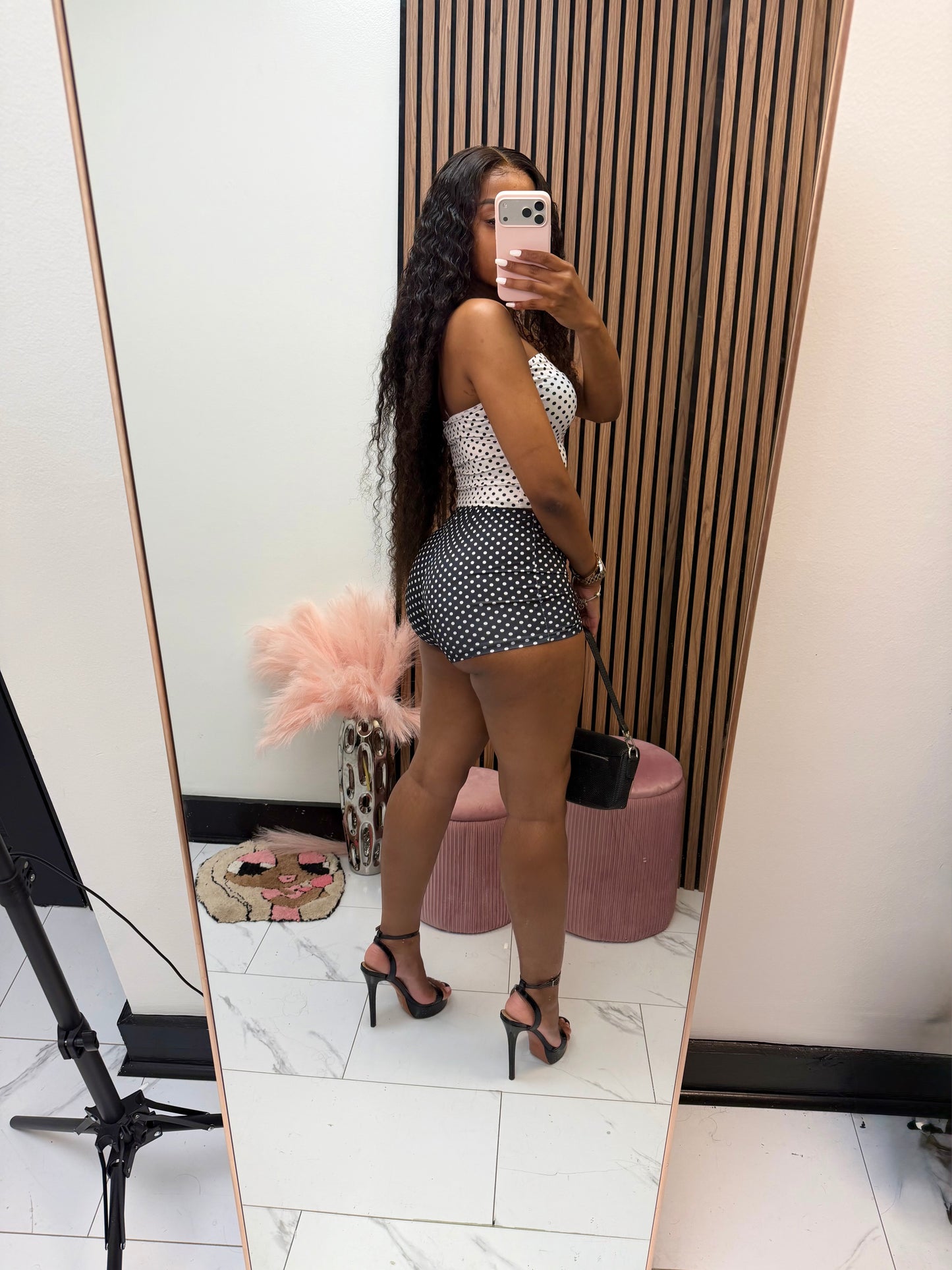 Polka Bae Short Set