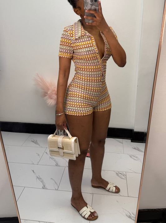 Sun Blossom Romper