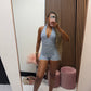Coastline Romper(Blue)
